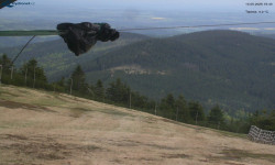 Lysá hora, pohled na východ