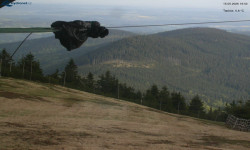 Lysá hora, pohled na východ