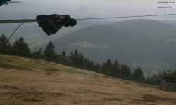 Lysá hora, pohled na východ