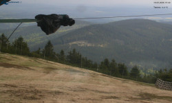 Lysá hora, pohled na východ