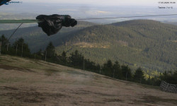 Lysá hora, pohled na východ