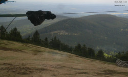 Lysá hora, pohled na východ