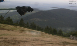 Lysá hora, pohled na východ