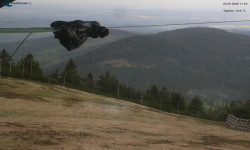 Lysá hora, pohled na východ