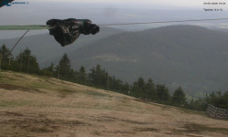 Lysá hora, pohled na východ