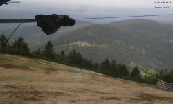 Lysá hora, pohled na východ
