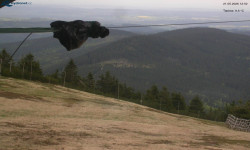 Lysá hora, pohled na východ