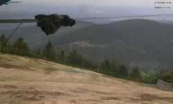 Lysá hora, pohled na východ