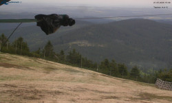 Lysá hora, pohled na východ