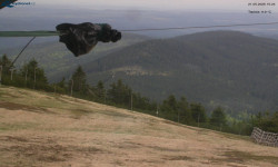Lysá hora, pohled na východ