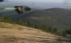 Lysá hora, pohled na východ