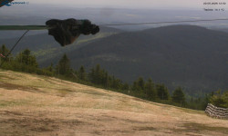 Lysá hora, pohled na východ