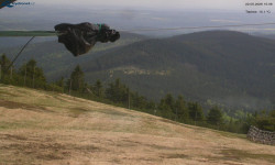 Lysá hora, pohled na východ