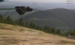 Lysá hora, pohled na východ