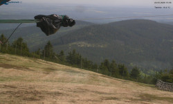Lysá hora, pohled na východ