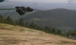 Lysá hora, pohled na východ