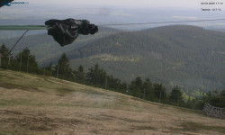 Lysá hora, pohled na východ
