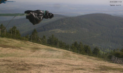 Lysá hora, pohled na východ