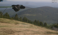 Lysá hora, pohled na východ