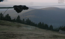 Lysá hora, pohled na východ