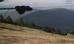 Lysá hora, pohled na východ