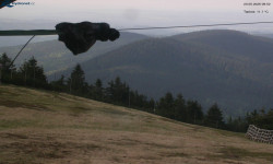 Lysá hora, pohled na východ