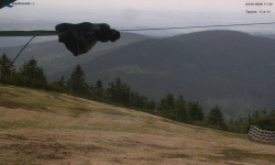 Lysá hora, pohled na východ