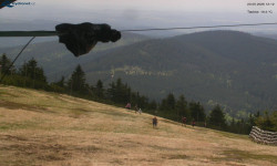 Lysá hora, pohled na východ