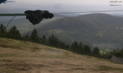 Lysá hora, pohled na východ