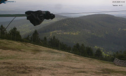 Lysá hora, pohled na východ
