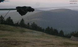 Lysá hora, pohled na východ