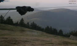 Lysá hora, pohled na východ