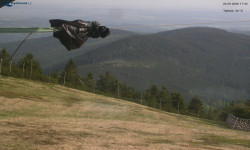 Lysá hora, pohled na východ