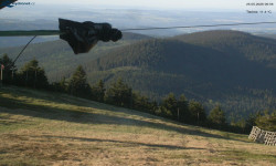 Lysá hora, pohled na východ