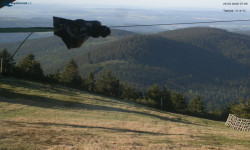 Lysá hora, pohled na východ