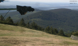 Lysá hora, pohled na východ