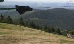 Lysá hora, pohled na východ