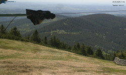 Lysá hora, pohled na východ