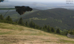 Lysá hora, pohled na východ