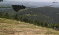 Lysá hora, pohled na východ