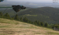 Lysá hora, pohled na východ