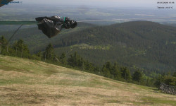 Lysá hora, pohled na východ