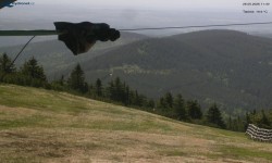 Lysá hora, pohled na východ