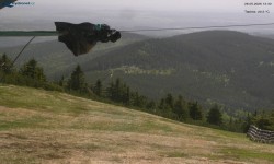 Lysá hora, pohled na východ