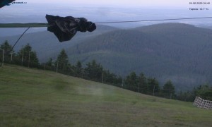 Miasto Rokytnice nad Jizerą - Łysa Góra, widok na wschód - 24.6.2026 v 04:45 Miasto Rokytnice nad Jizerą - Łysa Góra, widok na wschód - 24.6.2026 v 04:45