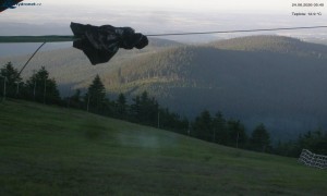 Miasto Rokytnice nad Jizerą - Łysa Góra, widok na wschód - 24.6.2026 v 05:45 Miasto Rokytnice nad Jizerą - Łysa Góra, widok na wschód - 24.6.2026 v 05:45