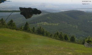 Miasto Rokytnice nad Jizerą - Łysa Góra, widok na wschód - 24.6.2026 v 13:45 Miasto Rokytnice nad Jizerą - Łysa Góra, widok na wschód - 24.6.2026 v 13:45