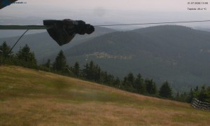 Město Rokytnice nad Jizerou - Lysá hora, pohled na východ - 31.7.2026 v 14:00 Město Rokytnice nad Jizerou - Lysá hora, pohled na východ - 31.7.2026 v 14:00