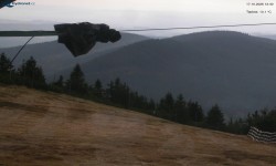 Lysá hora, pohled na východ