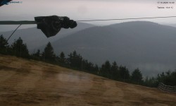 Lysá hora, pohled na východ